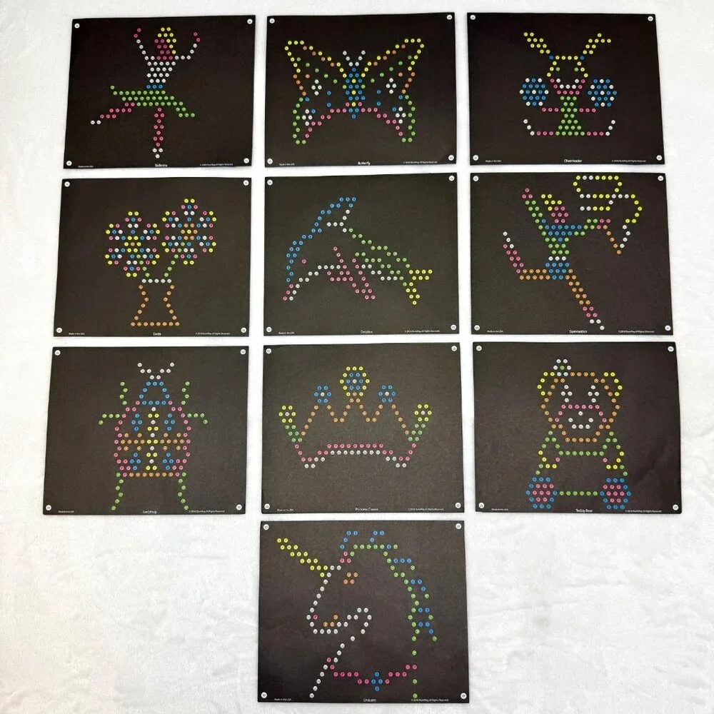 Lite-Brite w/Bigger Brighter Screen & 10 Templates Hasbro 2018 100% Playable